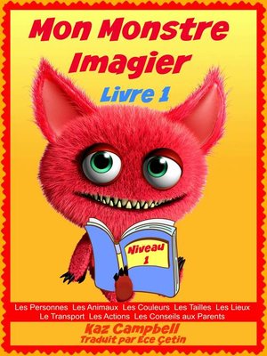 cover image of Mon Monstre--Imagier--Niveau 1 Livre 1